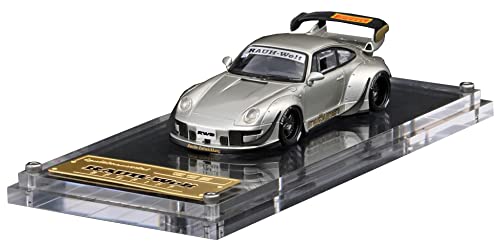 ミニカー Ignition model 1:64 RWB silver Ignition Model 1:64 Porsche 993 RWB in Silver – Model Cars